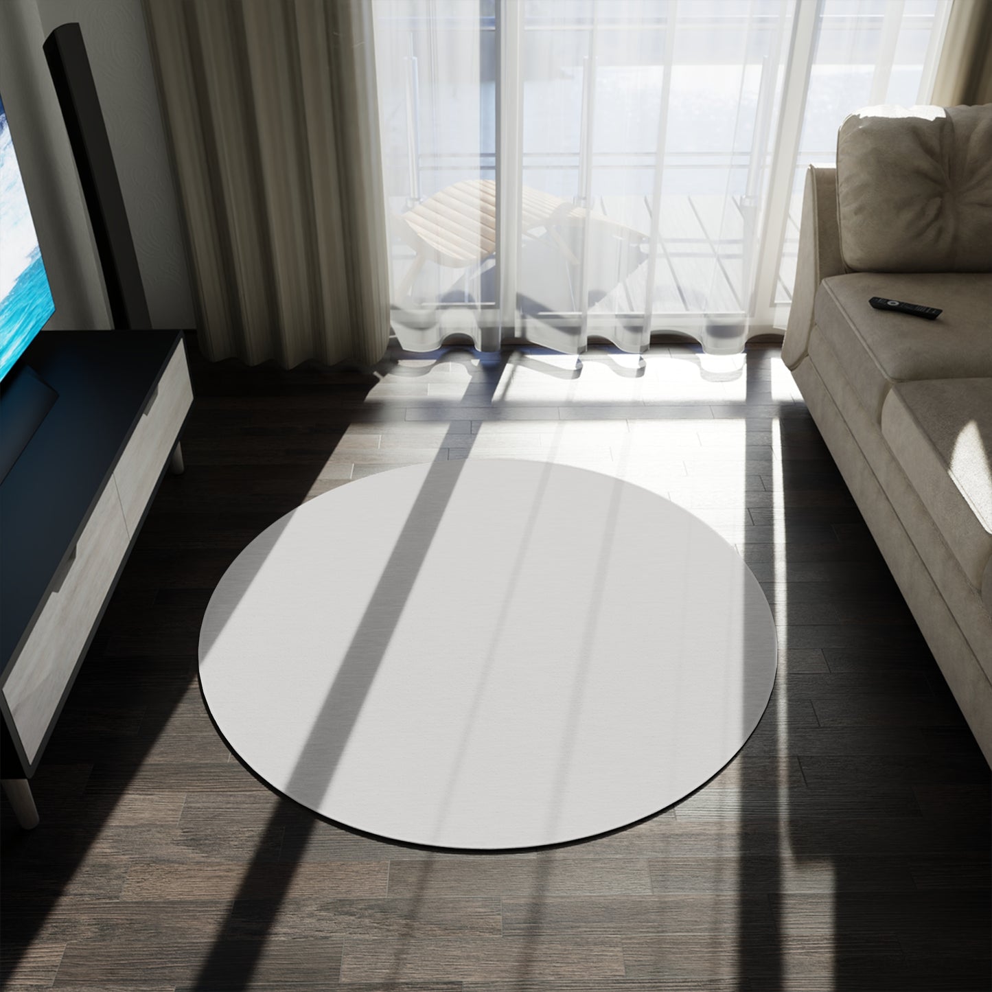 Earthling (air) Round Rug
