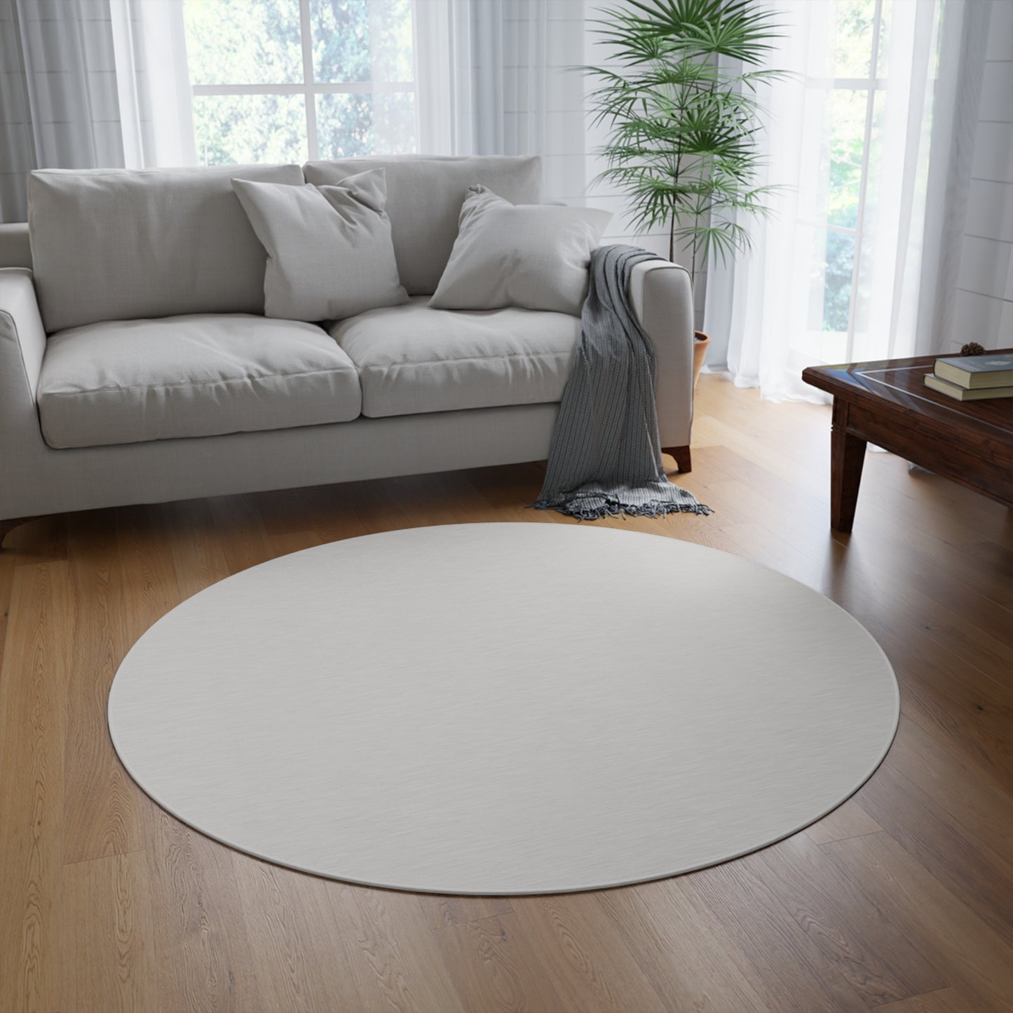Earthling (air) Round Rug