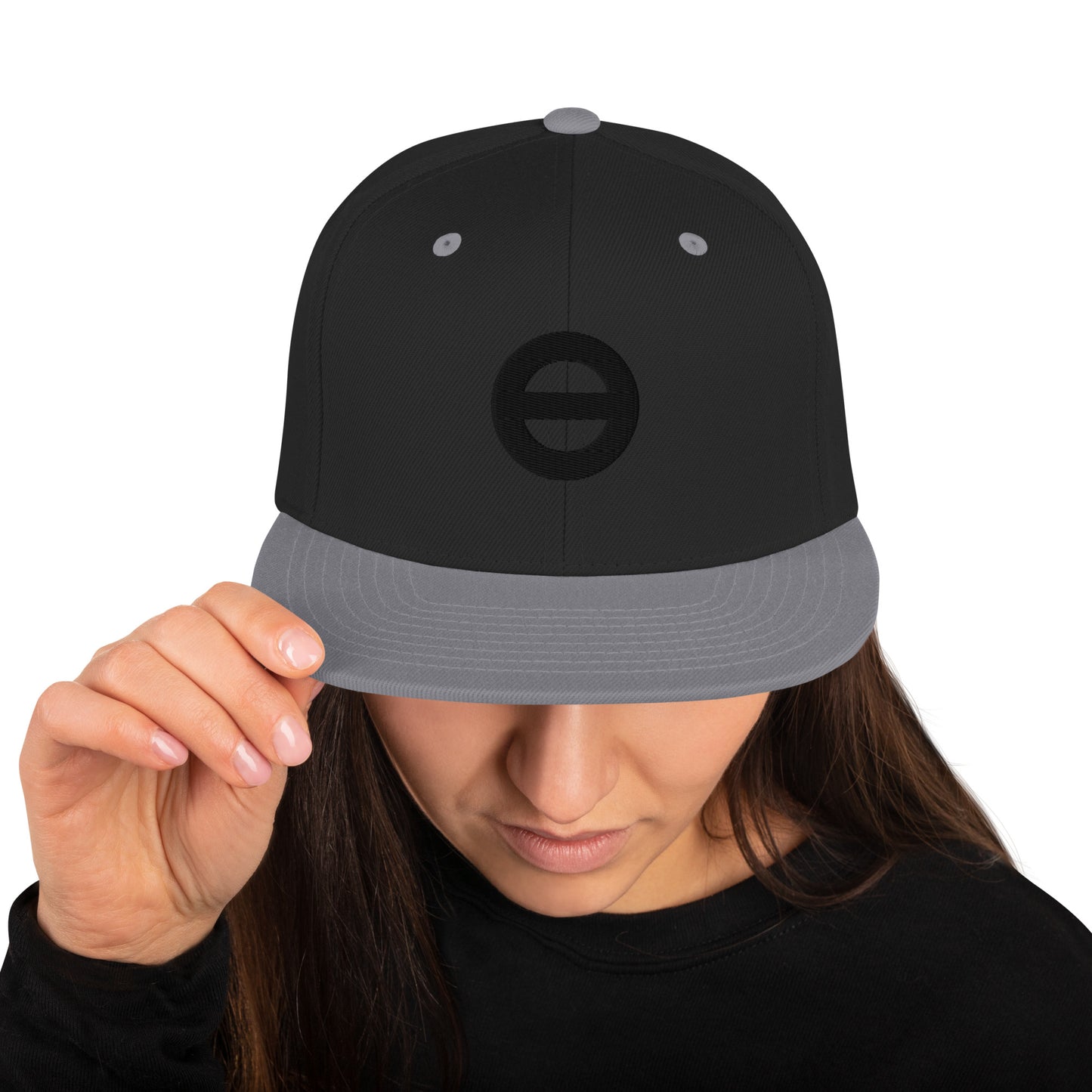 Earthling™ (black) Snapback Hat