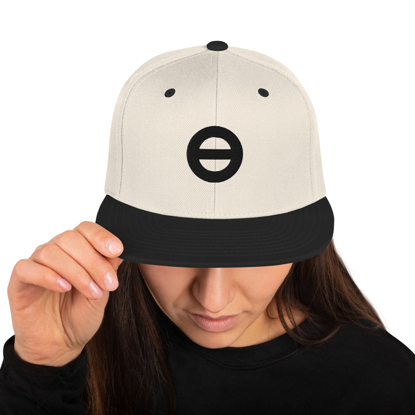 Earthling™ (black) Snapback Hat