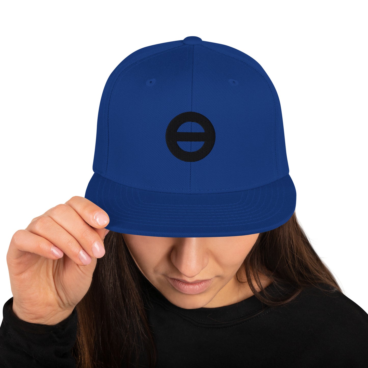 Earthling™ (black) Snapback Hat