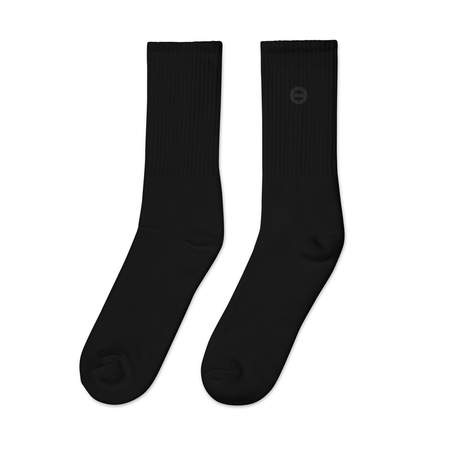 Earthling Black Logo socks