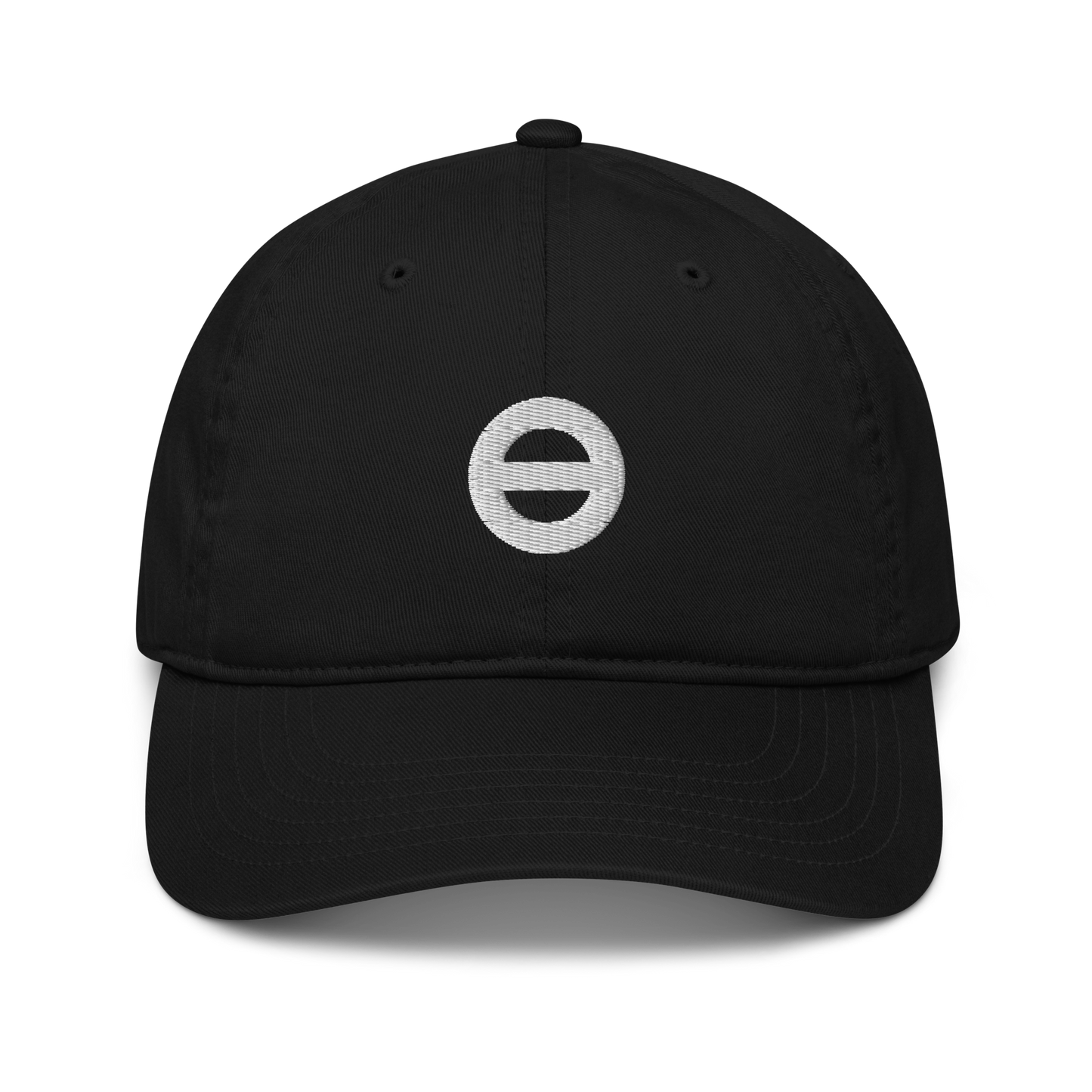 Earthling™ Black Logo Organic dad hat