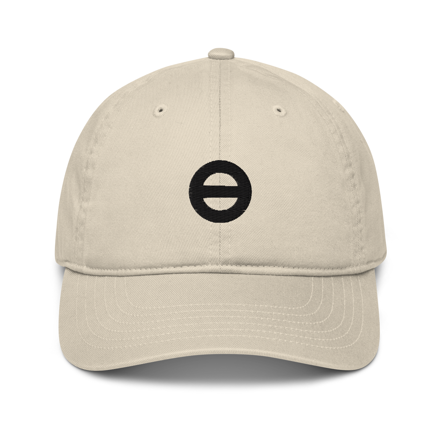 Earthling™ Black Logo Organic dad hat
