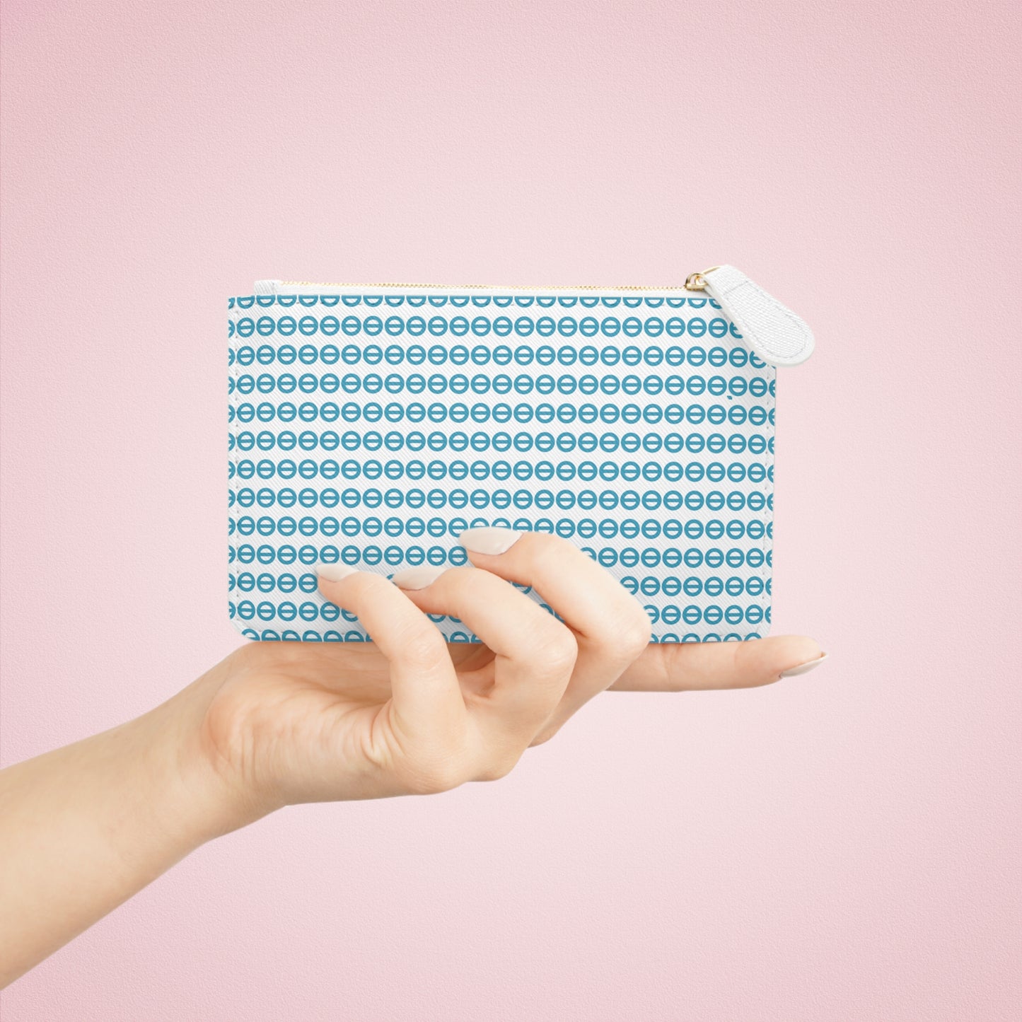 Earthling™ Water (blue) PatternMini Clutch Bag
