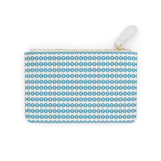 Earthling™ Water (blue) PatternMini Clutch Bag