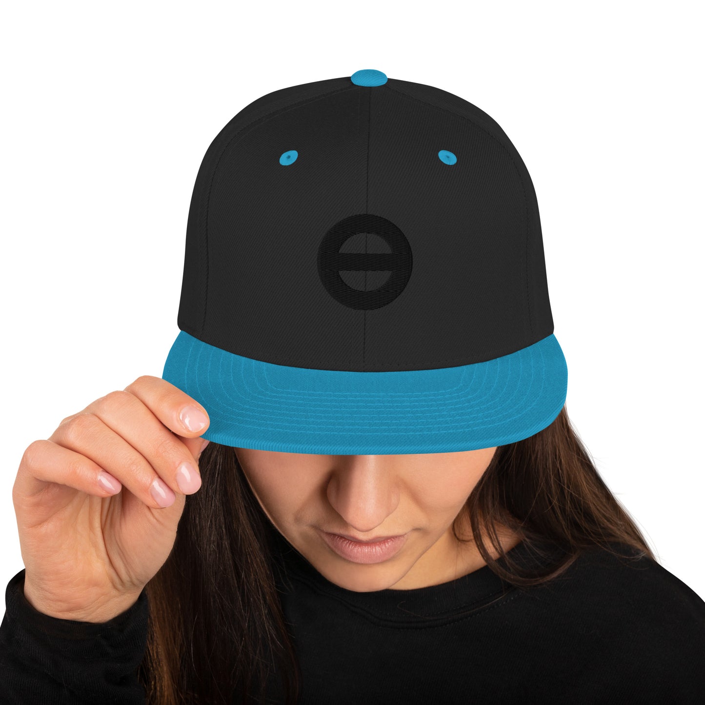 Earthling™ (black) Snapback Hat