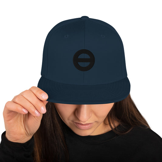 Earthling™ (black) Snapback Hat