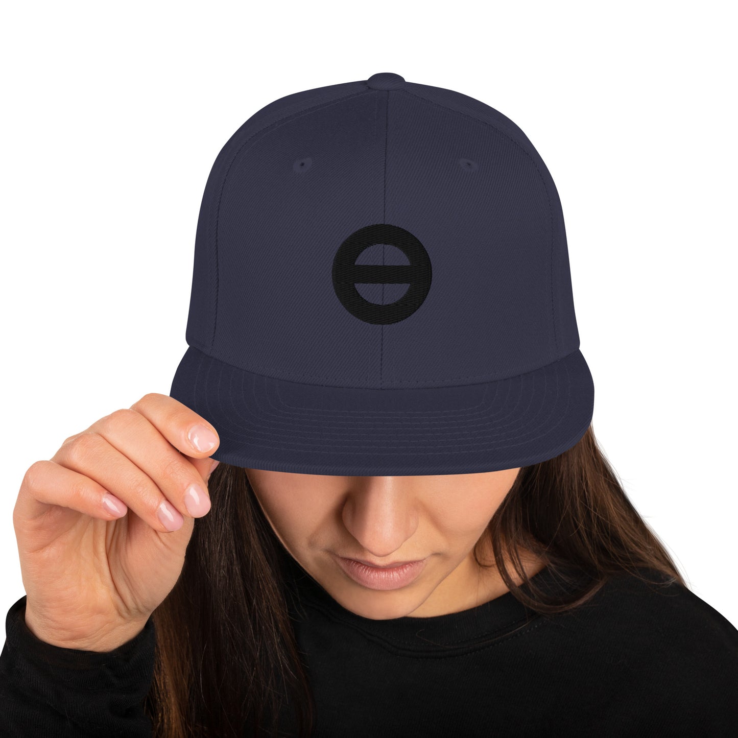 Earthling™ (black) Snapback Hat