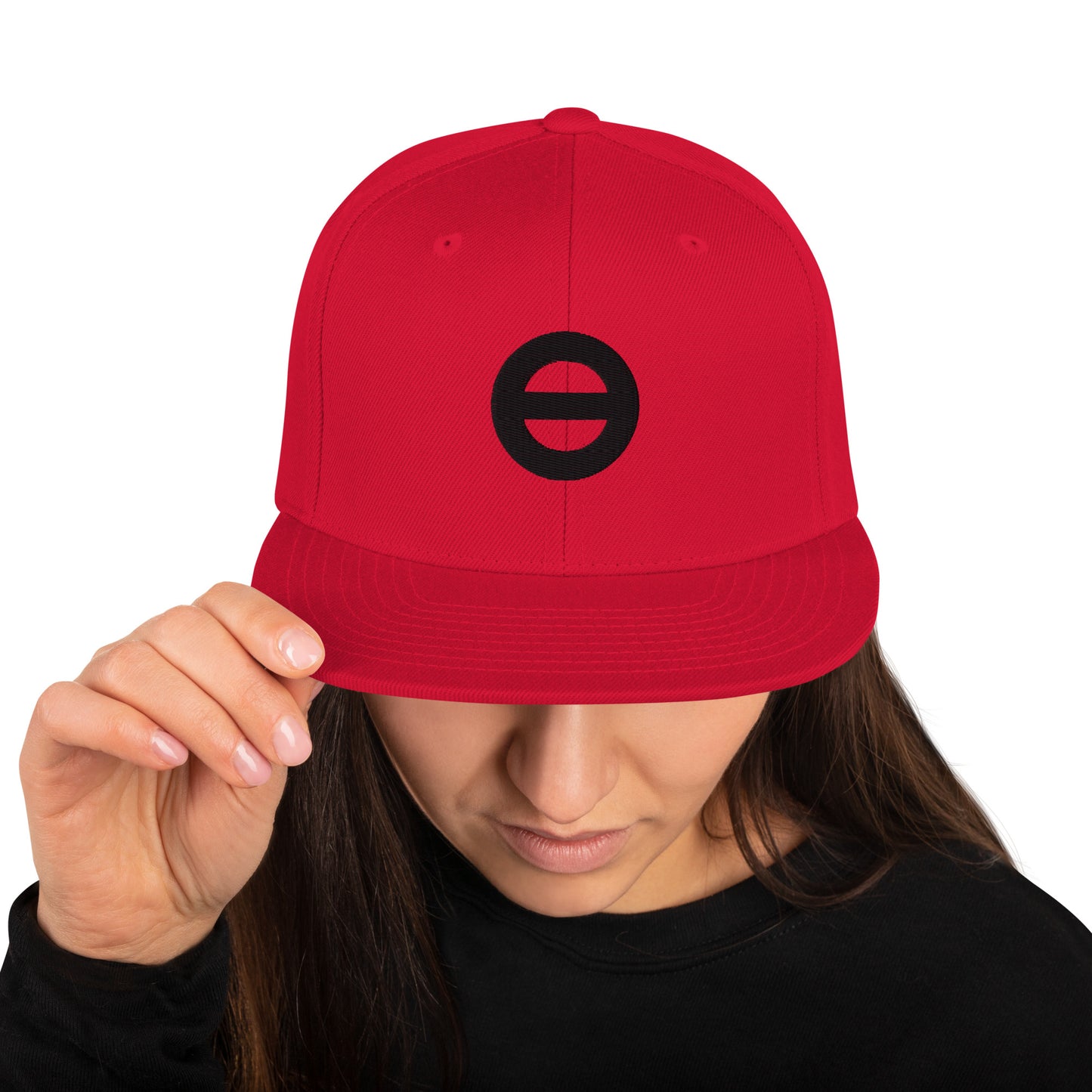 Earthling™ (black) Snapback Hat