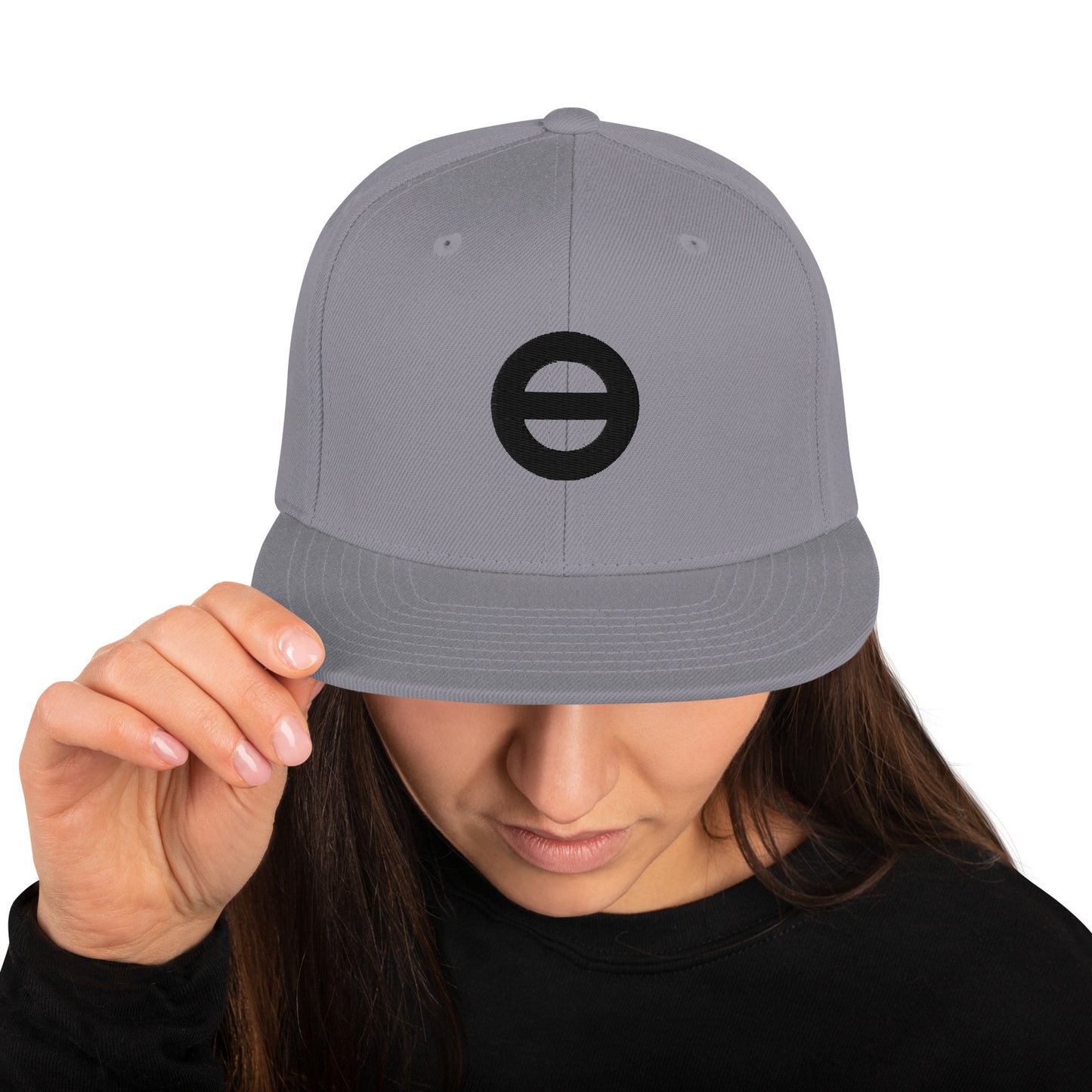 Earthling™ (black) Snapback Hat