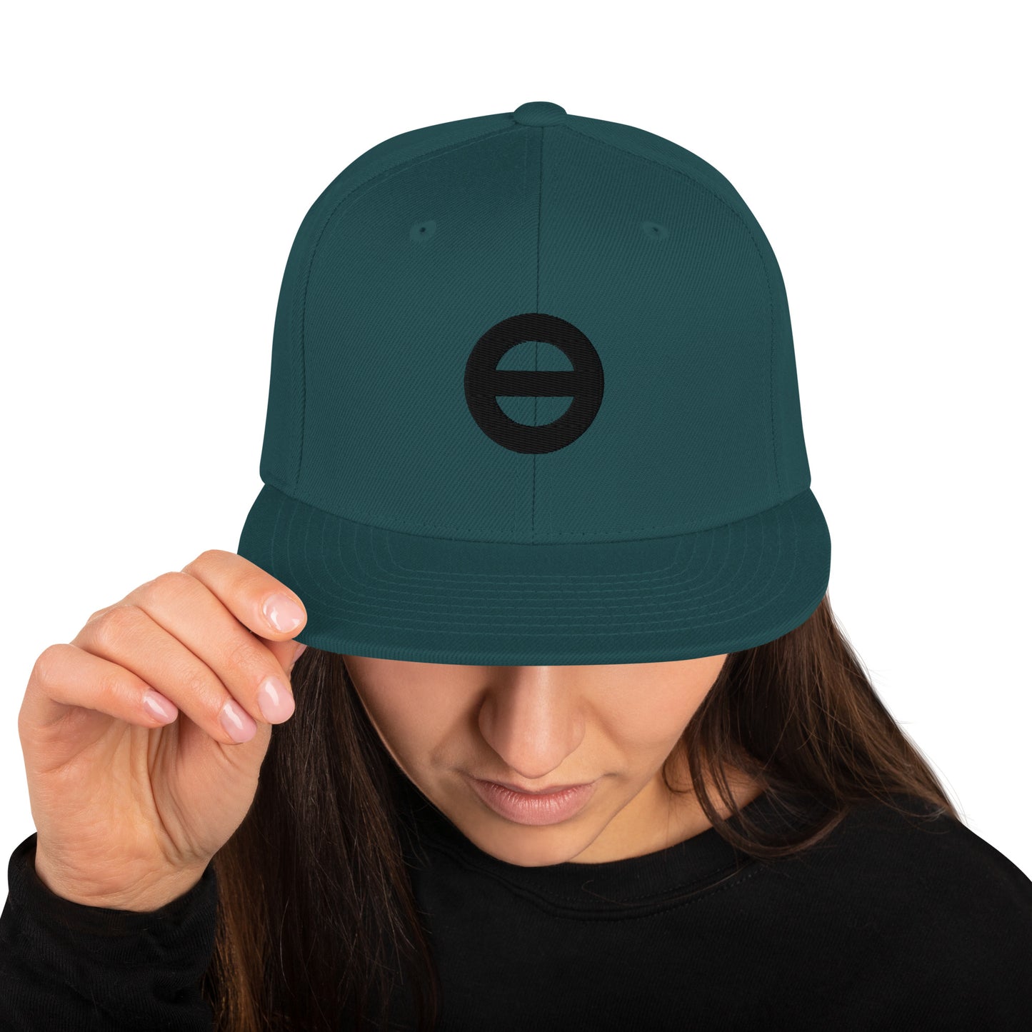 Earthling™ (black) Snapback Hat