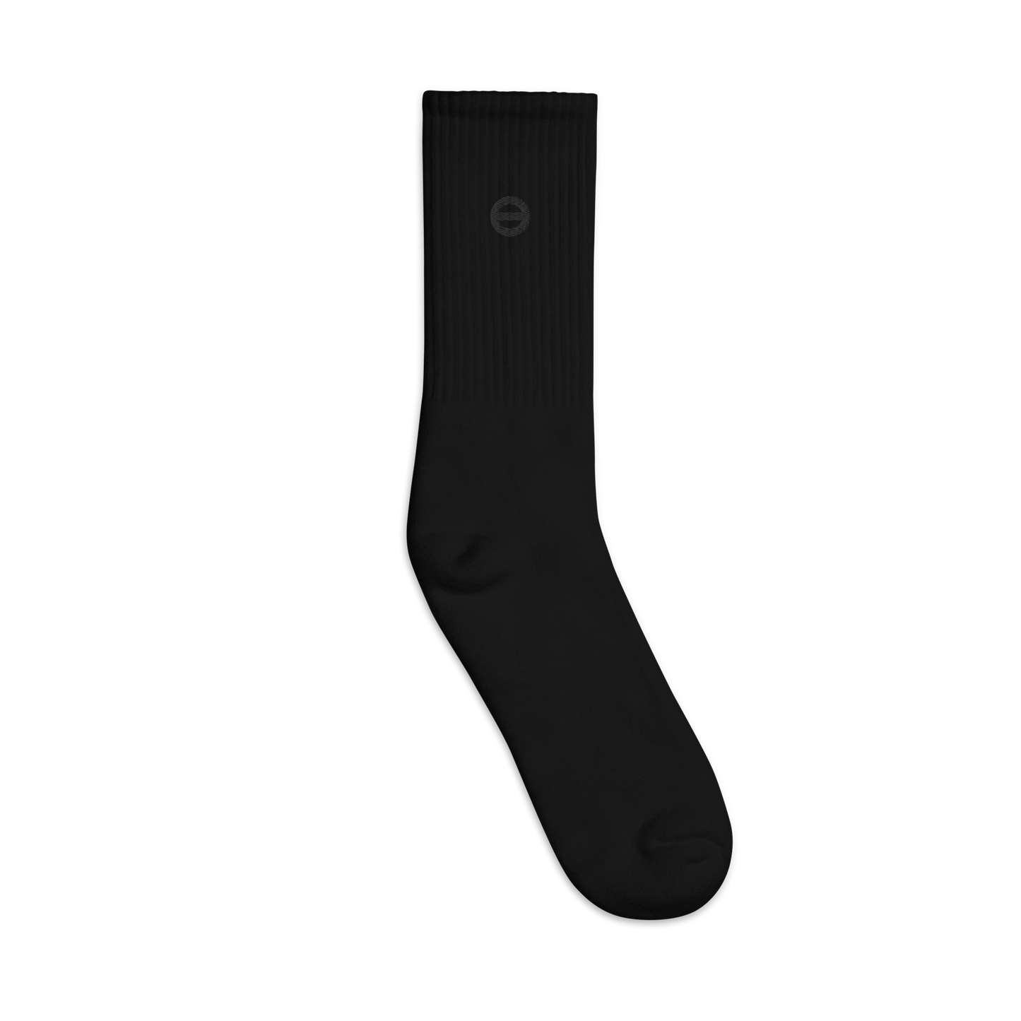 Earthling Black Logo socks