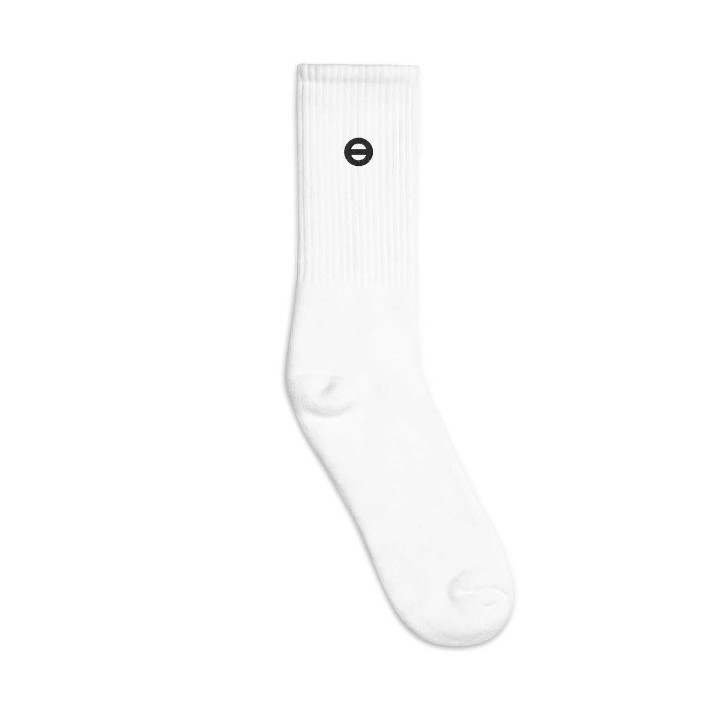 Earthling Black Logo socks