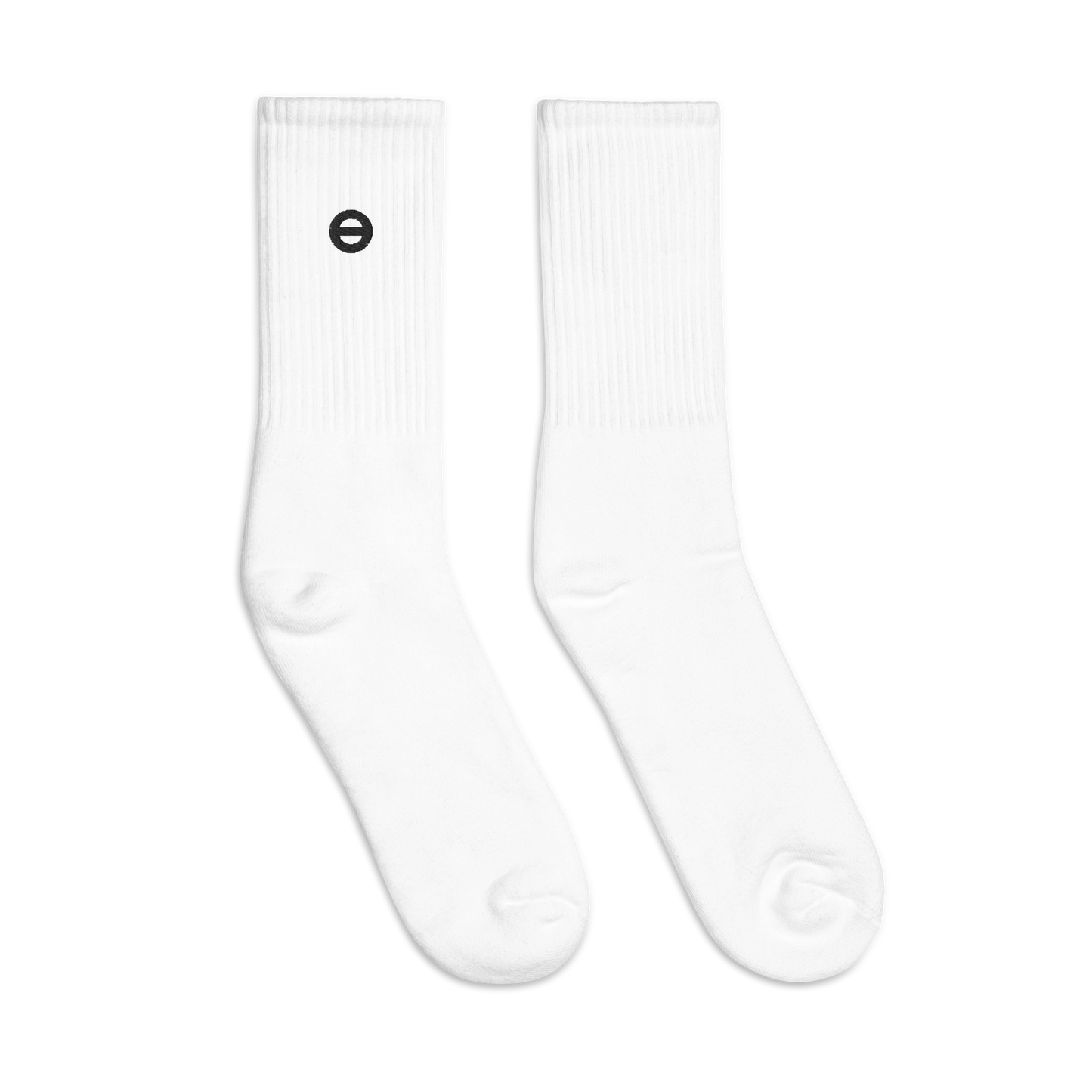 Earthling Black Logo socks