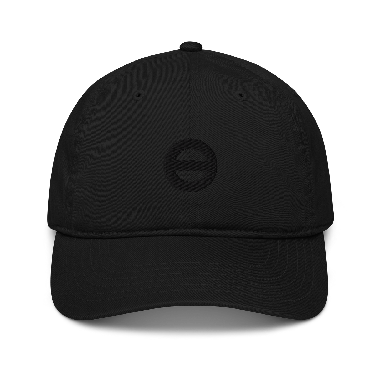 Earthling™ Black Logo Organic dad hat