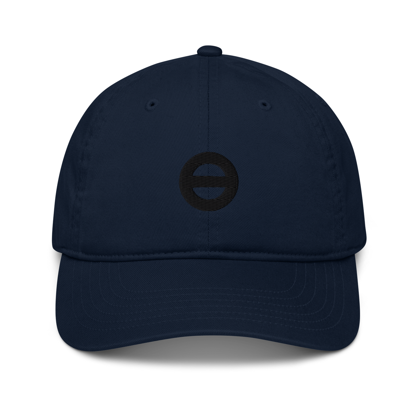 Earthling™ Black Logo Organic dad hat